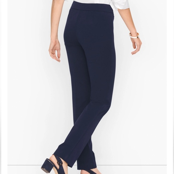 LN TALBOTS BARELY BOOT PANTS. SO COMFORTABLE BI-STRETCH FABRIC. 27” INSEAM. - Picture 2 of 7